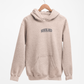Sueded fleece hoodie
