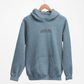 Sueded fleece hoodie