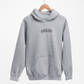 Sueded fleece hoodie