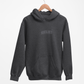 Sueded fleece hoodie